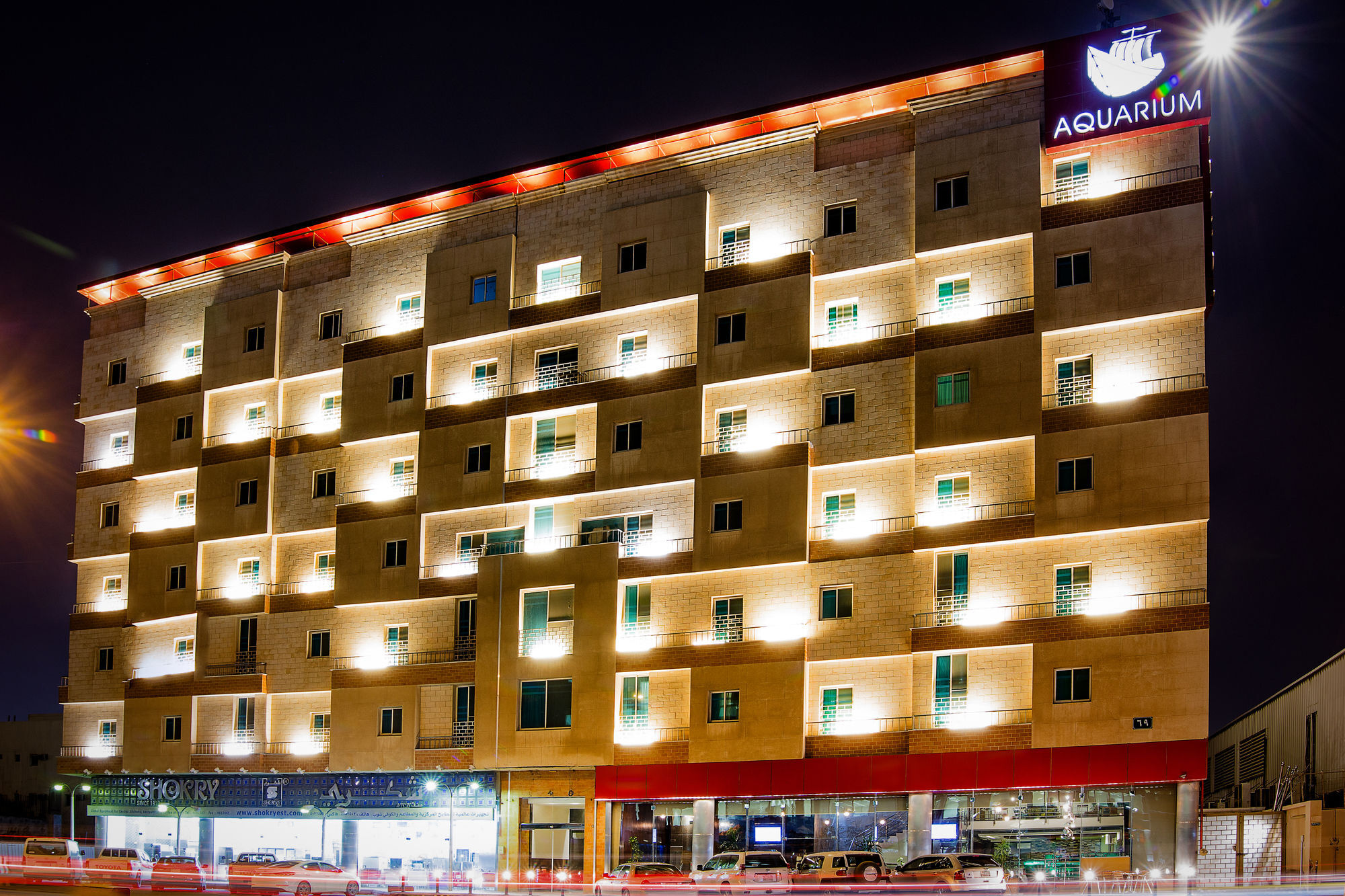 Aquarium Hotel Riade Exterior foto